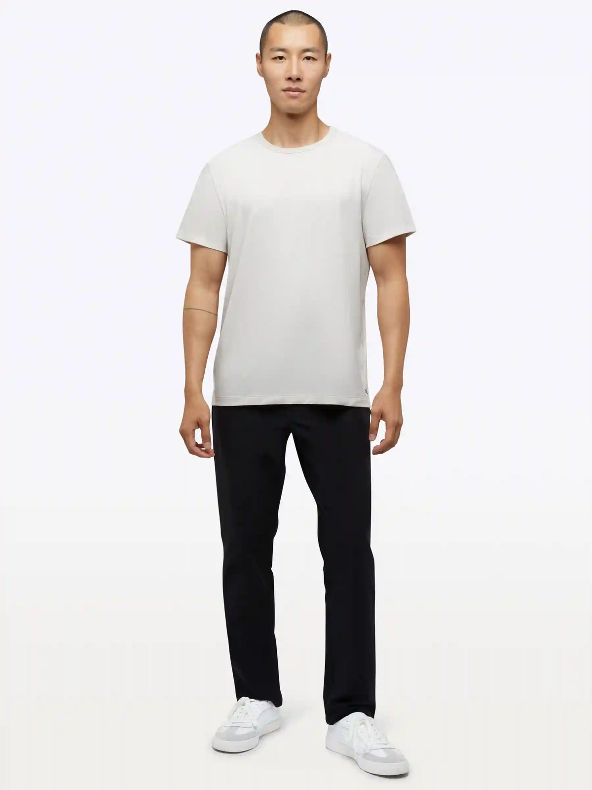 AO Forever Tee | White Classic-Fit PYCA Pro®