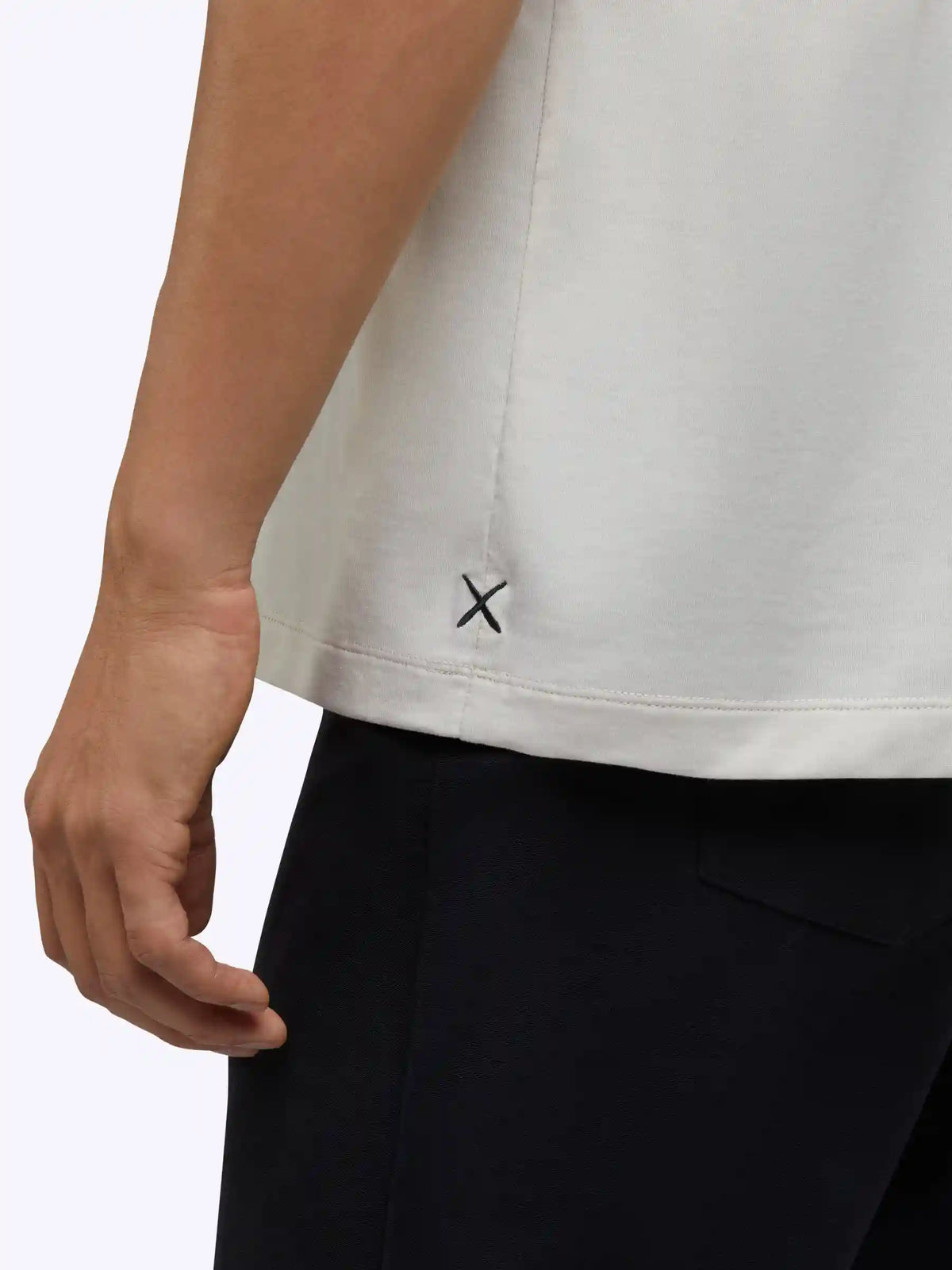 AO Forever Tee | White Classic-Fit PYCA Pro®