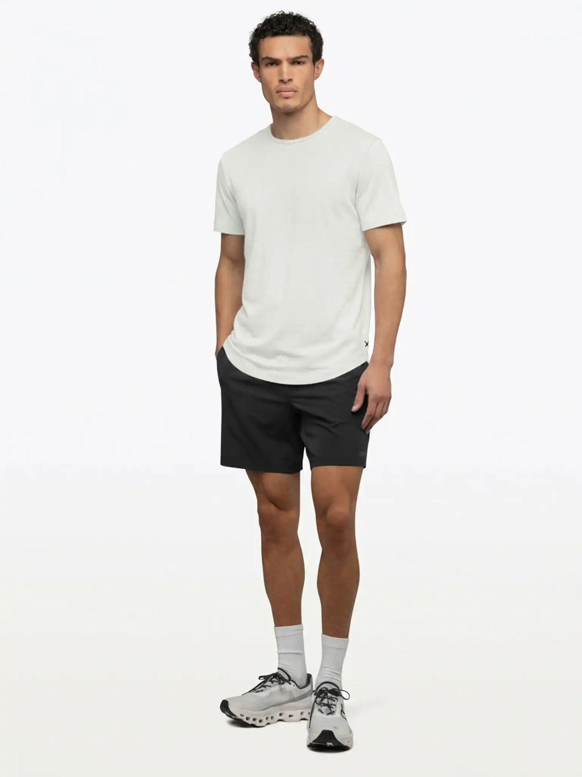 Crossover Active Tee | White Signature-Fit