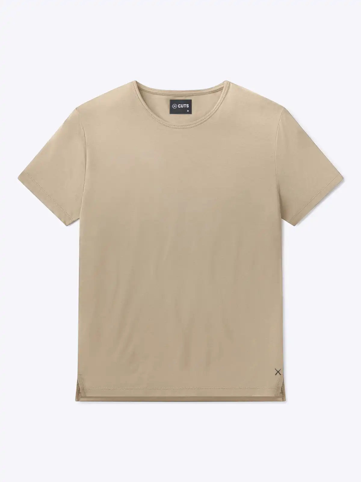 AO Split-Hem Tee | Black Signature-fit PYCA Pro®
