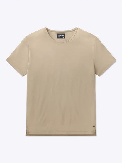 AO Split-Hem Tee | Black Signature-fit PYCA Pro®
