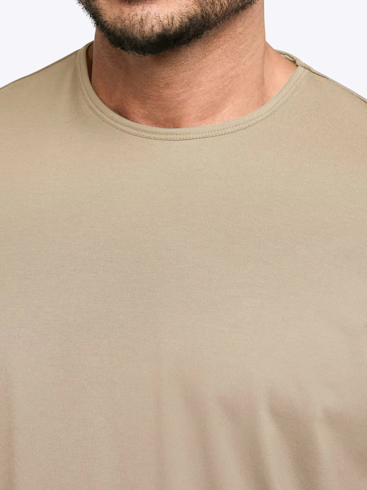 AO Split-Hem Tee | Black Signature-fit PYCA Pro®