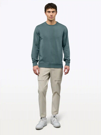 Hyperloop Pullover Split-Hem | Heather Grey Signature-fit