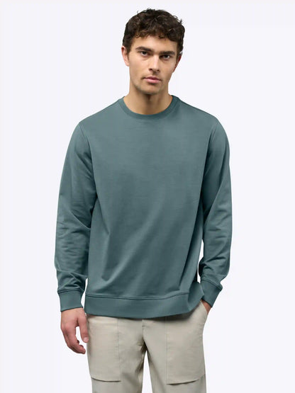 Hyperloop Pullover Split-Hem | Heather Grey Signature-fit