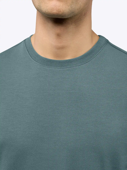 Hyperloop Pullover Split-Hem | Heather Grey Signature-fit