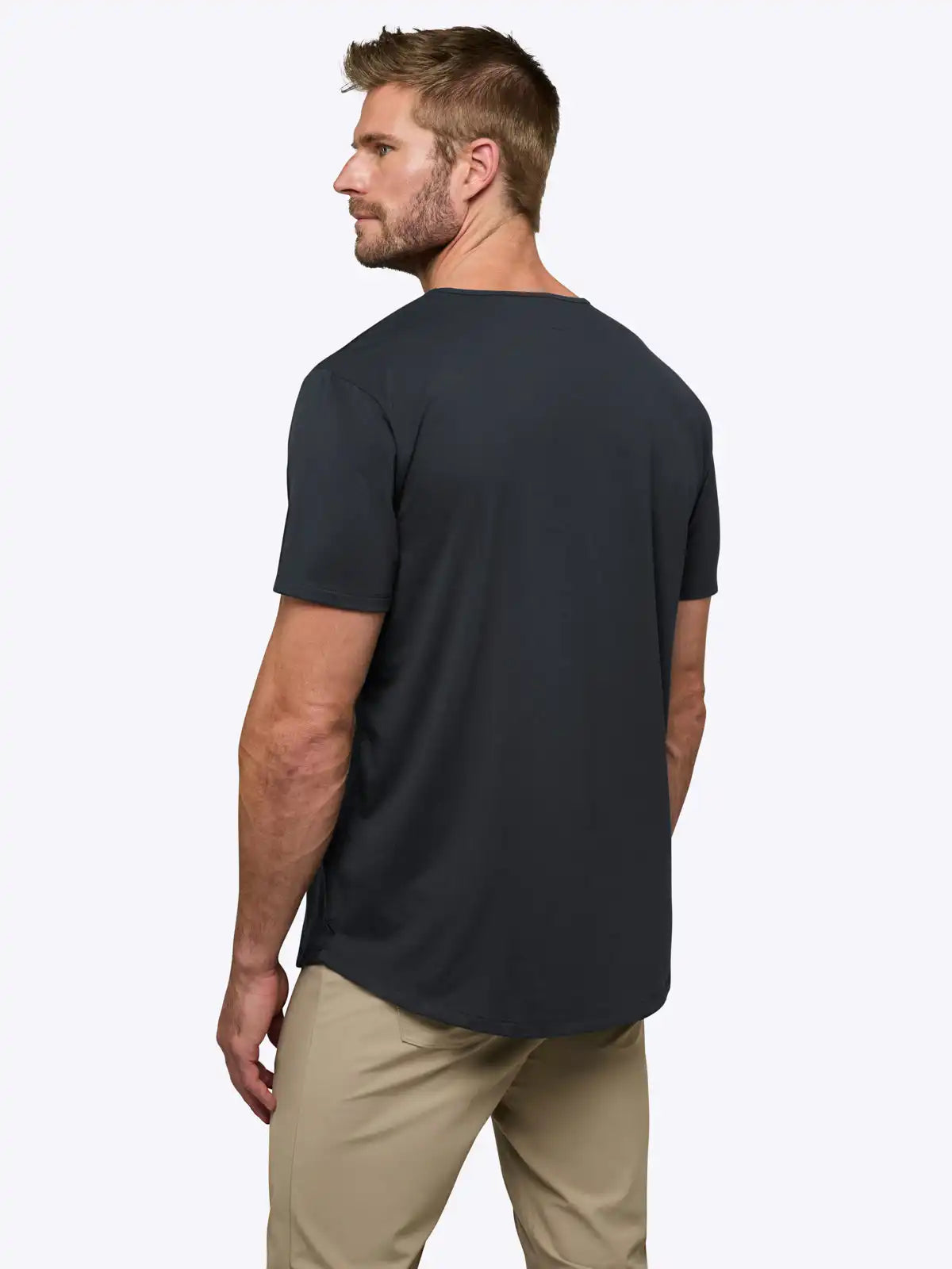 AO Curve-Hem Tee | White Signature-fit PYCA Pro®
