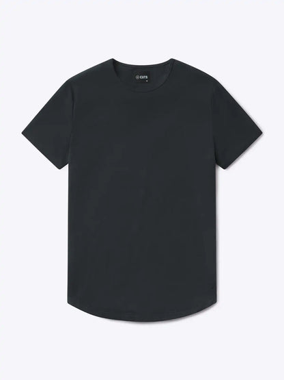 AO Curve-Hem Tee | White Signature-fit PYCA Pro®