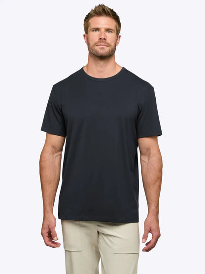 AO Forever Tee | White Classic-Fit PYCA Pro®