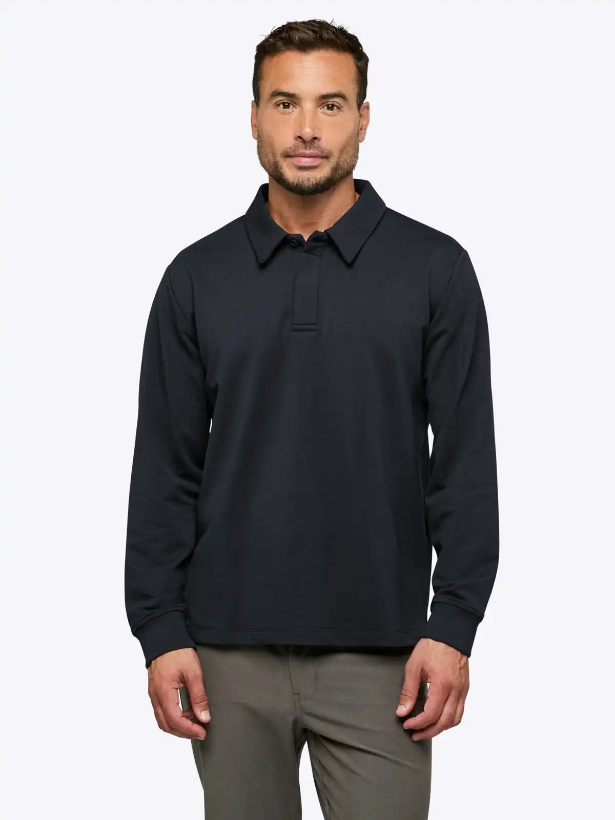 Hyperloop Rugby Polo | Ivory Signature-Fit