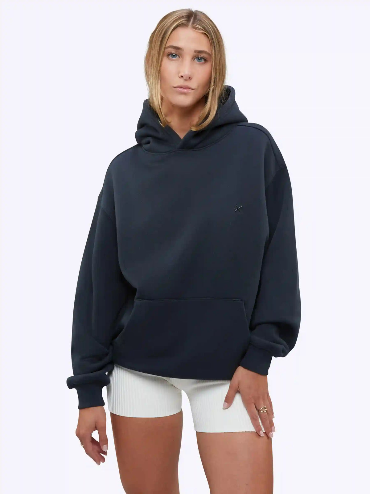Divine Fleece Oversized Hoodie | Parchment