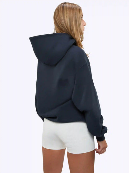 Divine Fleece Oversized Hoodie | Parchment