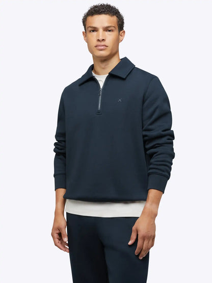 Divine Fleece Q-Zip | Obsidian Classic-fit