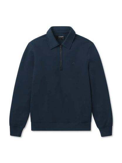 Divine Fleece Q-Zip | Obsidian Classic-fit