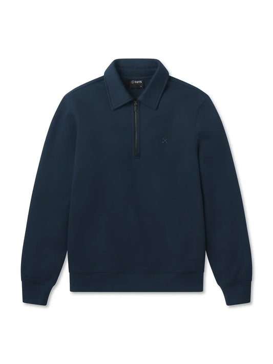 Divine Fleece Q-Zip | Obsidian Classic-fit