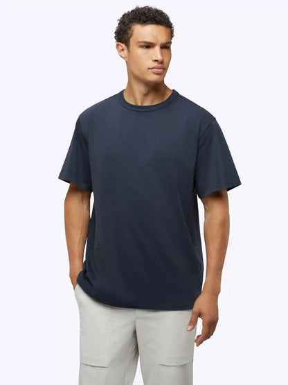 Overtime Oversized Tee | White Relaxed-Fit