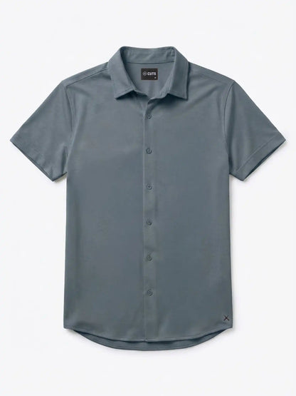AO Button Up | Black Signature-Fit PYCA Pro®