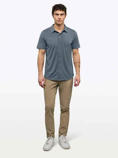 AO Button Up | Black Signature-Fit PYCA Pro®