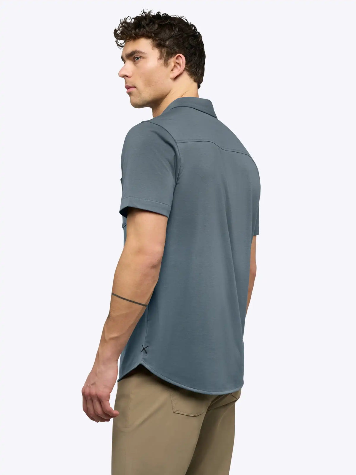 AO Button Up | Black Signature-Fit PYCA Pro®