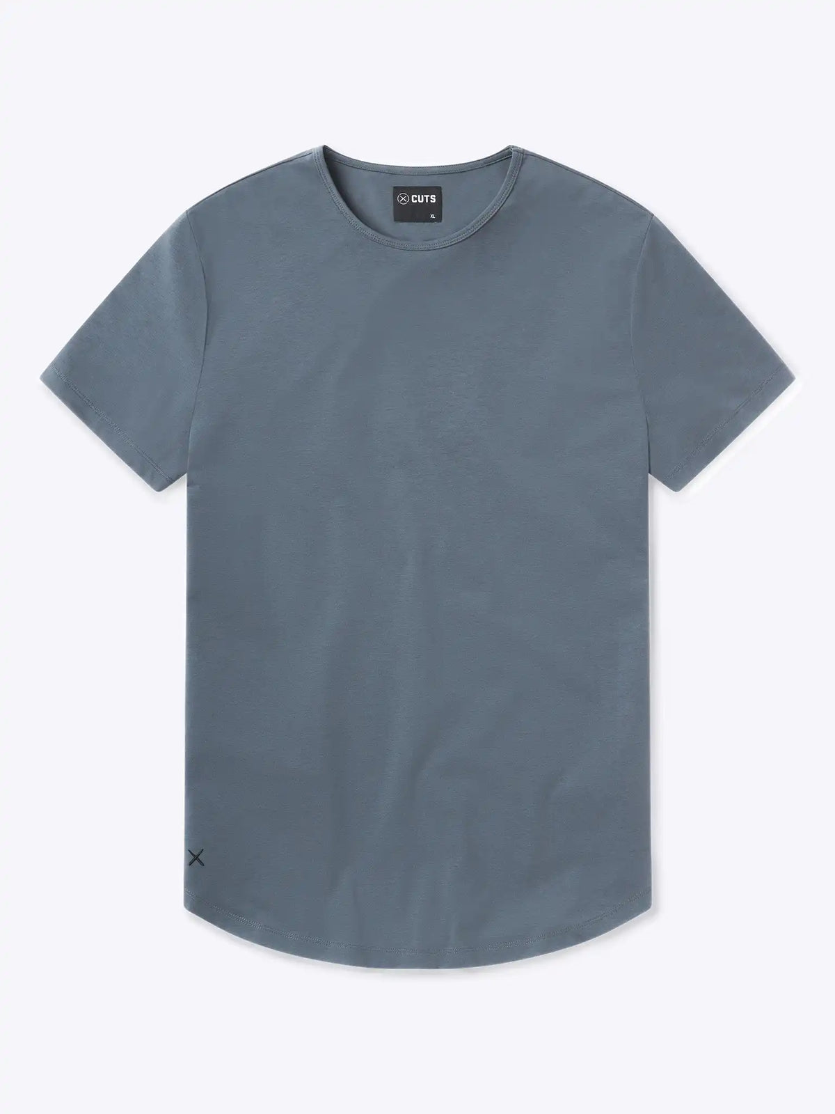 AO Curve-Hem Tee | White Signature-fit PYCA Pro®