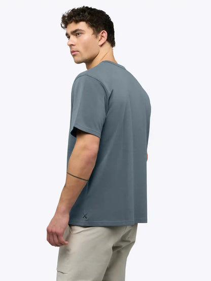 Overtime Oversized Tee | White Relaxed-Fit