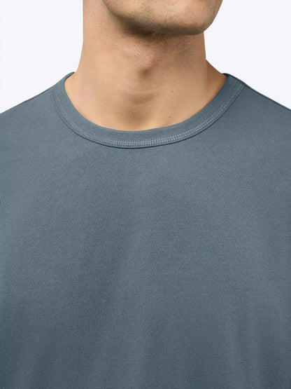 Overtime Oversized Tee | White Relaxed-Fit