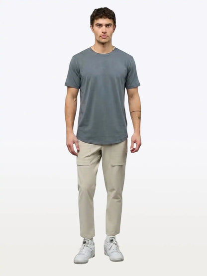 Featherlight Pima Tee | Ocean Storm Signature-fit