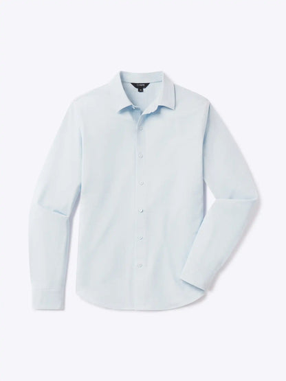 Soho Long Sleeve Button Up | White Signature-fit