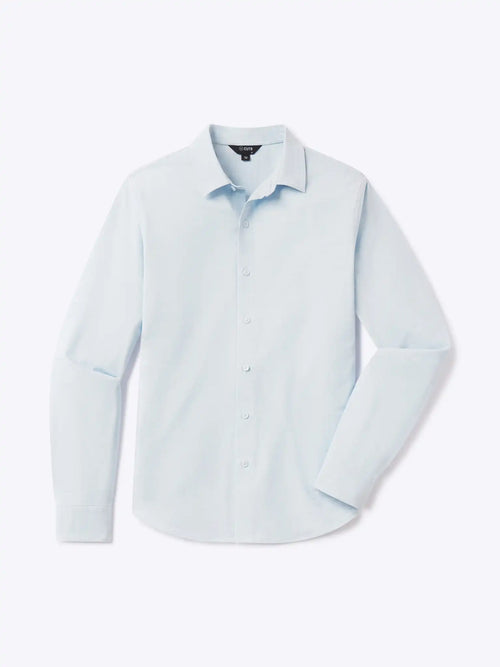 Soho Long Sleeve Button Up | White Signature-fit