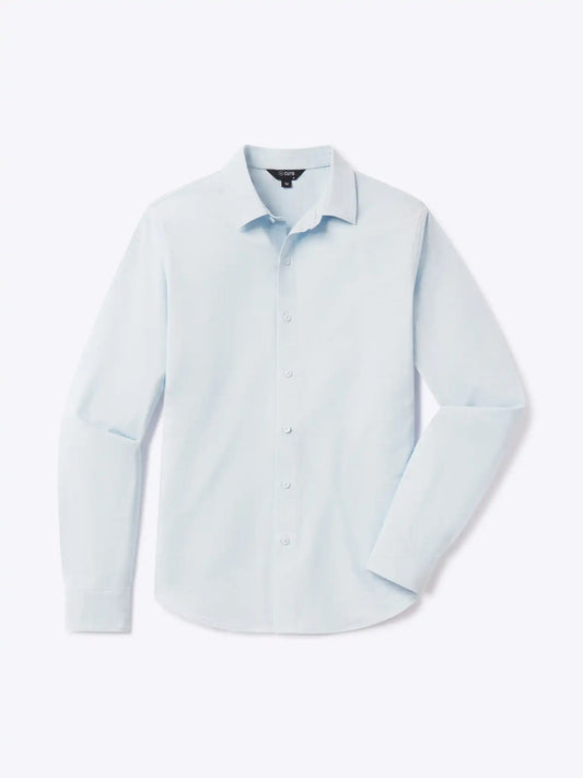 Soho Long Sleeve Button Up | White Signature-fit