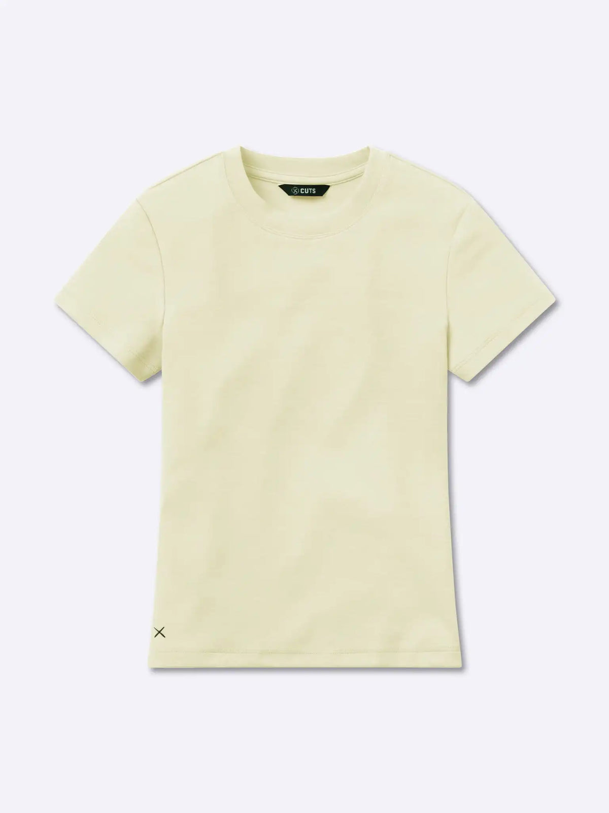 Tomboy Tee | White Slim-Fit Tomboy-Cotton™