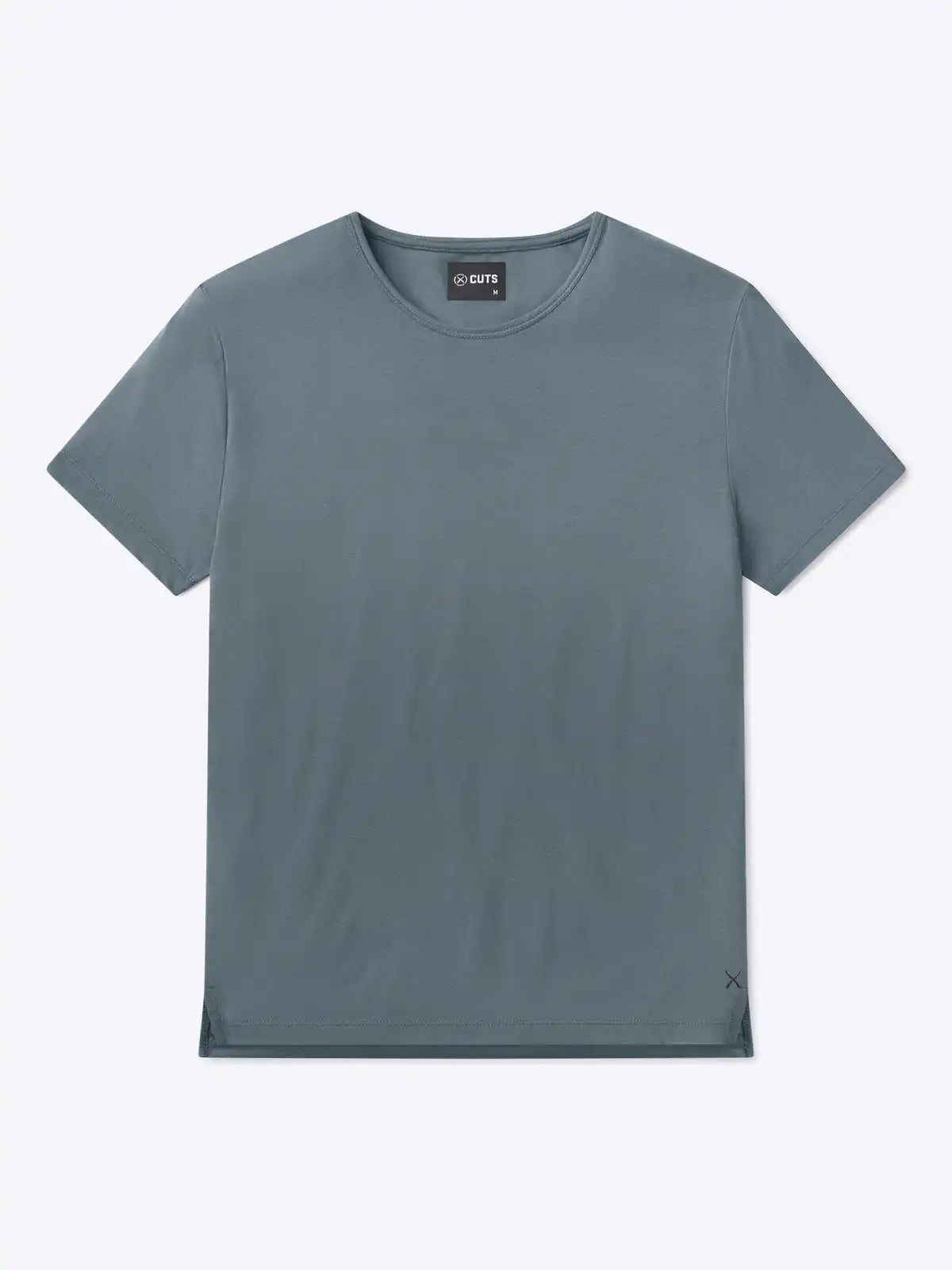 AO Split-Hem Tee | Black Signature-fit PYCA Pro®