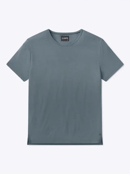 AO Split-Hem Tee | Black Signature-fit PYCA Pro®