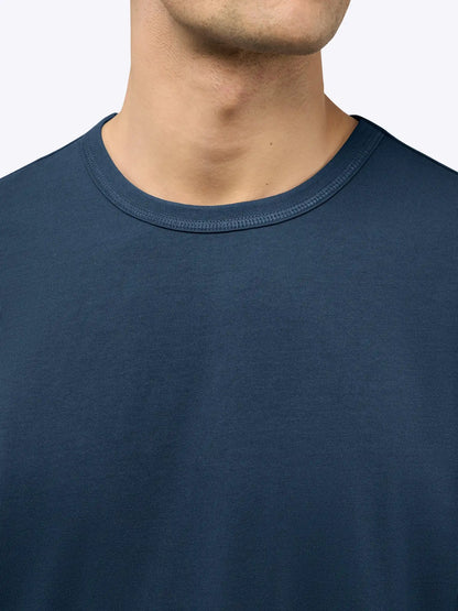 Overtime Oversized Tee | White Relaxed-Fit
