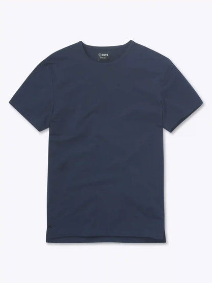 AO Split-Hem Tee | Black Signature-fit PYCA Pro®