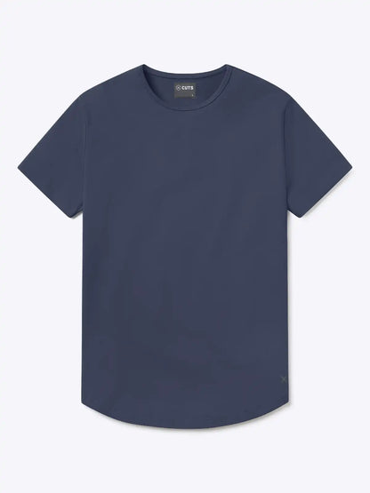 AO Curve-Hem Tee | White Signature-fit PYCA Pro®