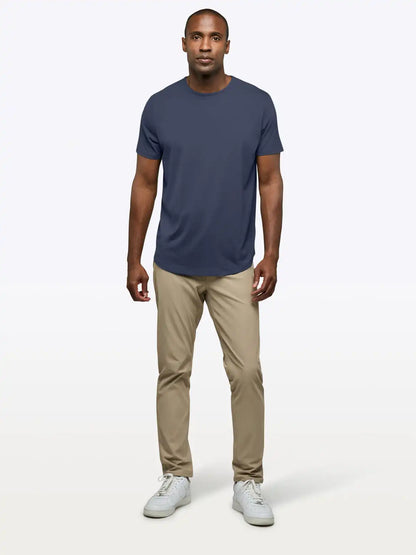 AO Curve-Hem Tee | White Signature-fit PYCA Pro®