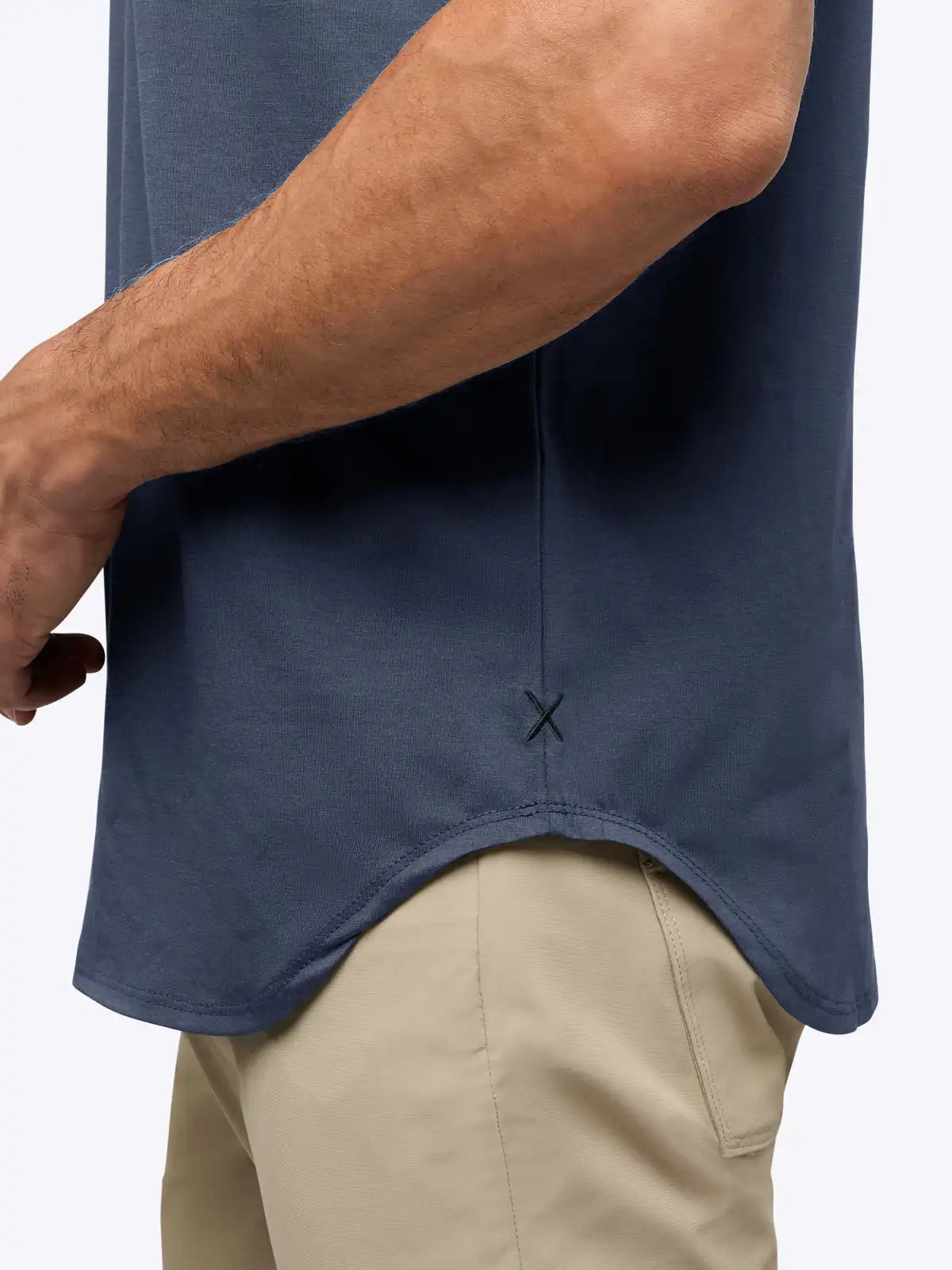 AO Elongated Tee | White Signature-fit PYCA Pro®