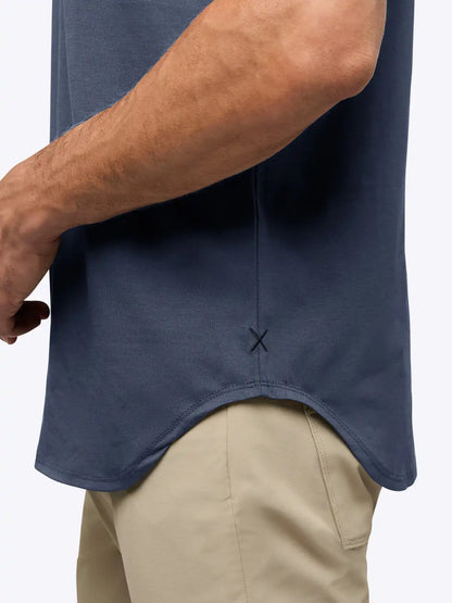 AO Elongated Tee | White Signature-fit PYCA Pro®