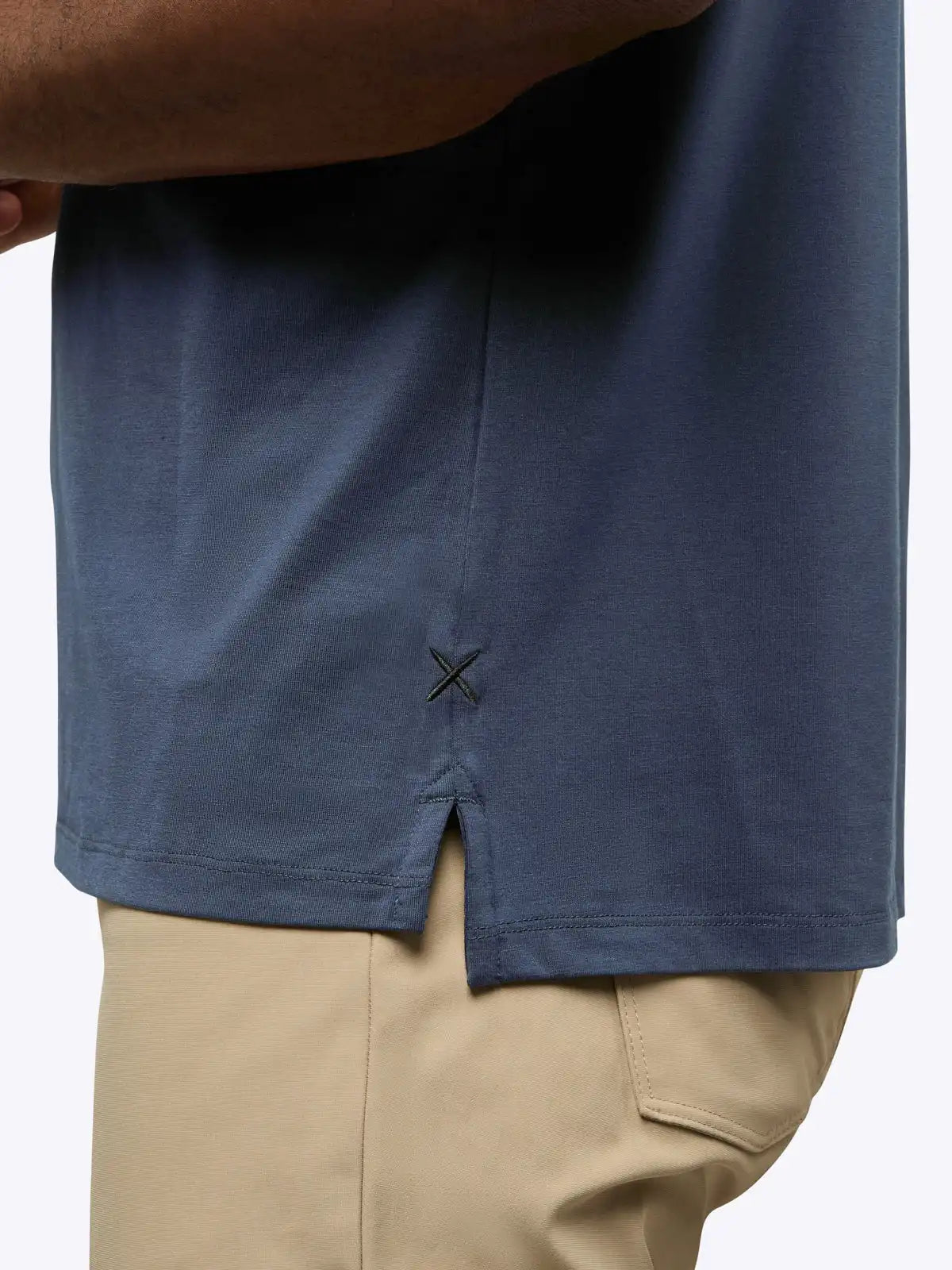AO Split-Hem Tee | Black Signature-fit PYCA Pro®