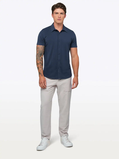 AO Button Up | Black Signature-Fit PYCA Pro®