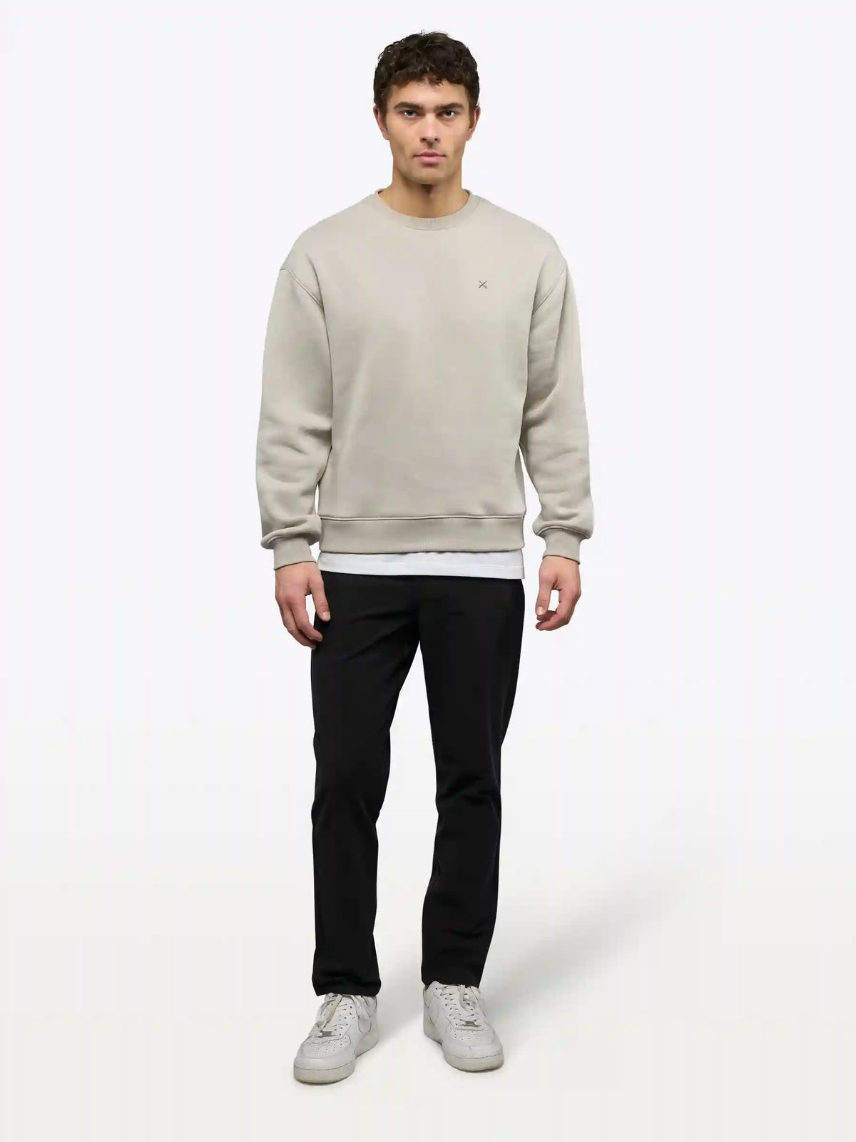 Divine Fleece Pullover | Parchment Classic-fit