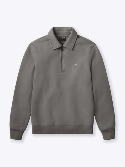 Divine Fleece Q-Zip | Obsidian Classic-fit