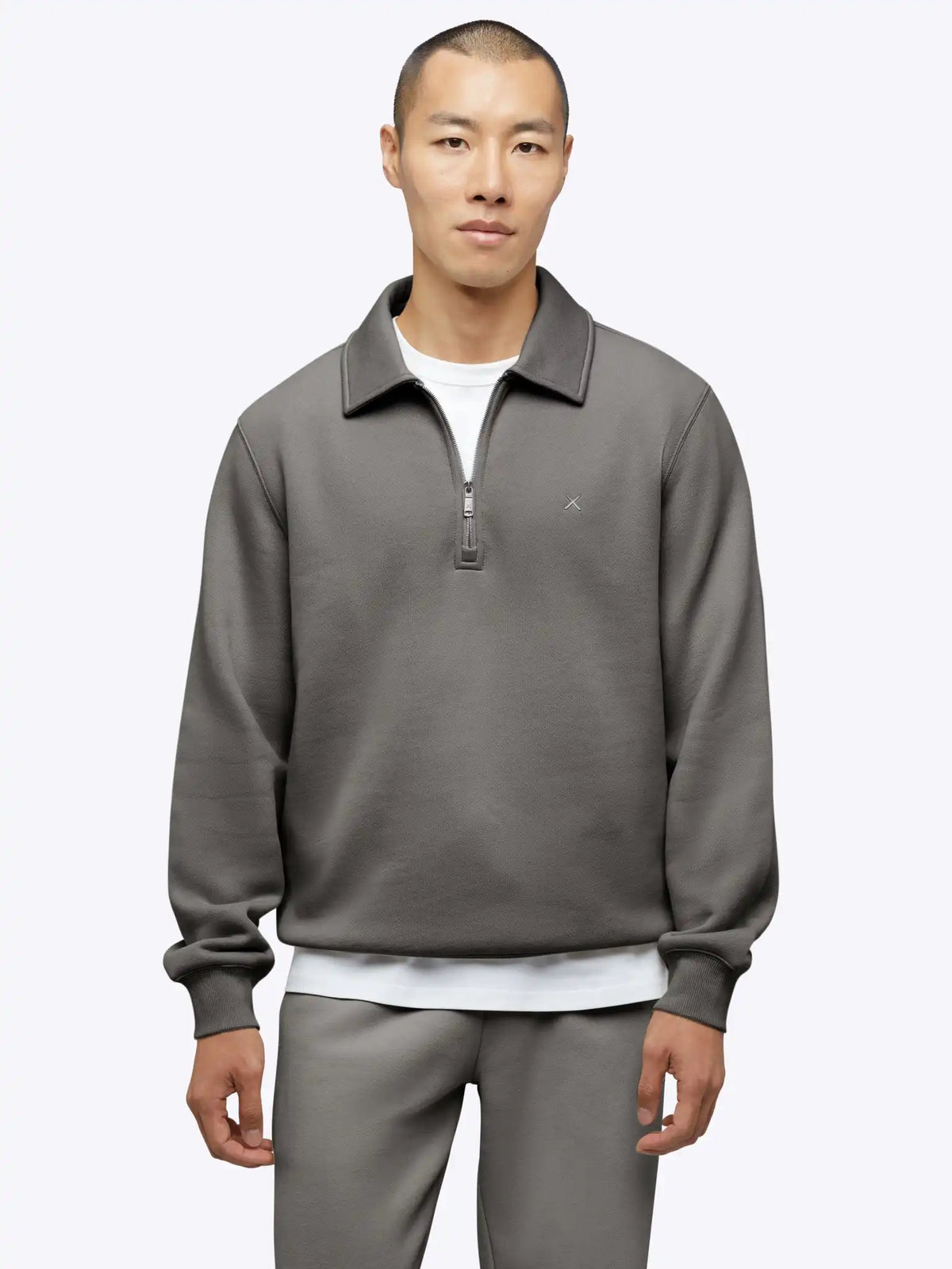 Divine Fleece Q-Zip | Obsidian Classic-fit