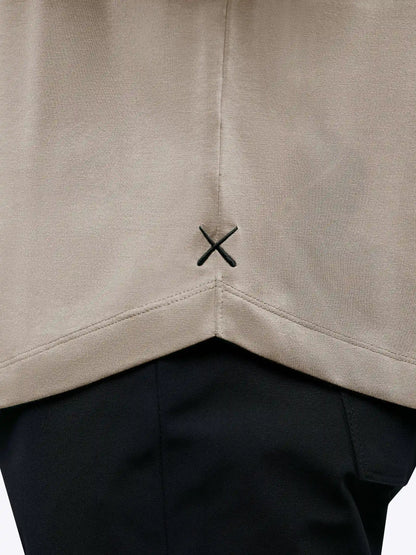 AO Curve-Hem Tee | White Signature-fit PYCA Pro®