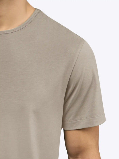 AO Curve-Hem Tee | White Signature-fit PYCA Pro®