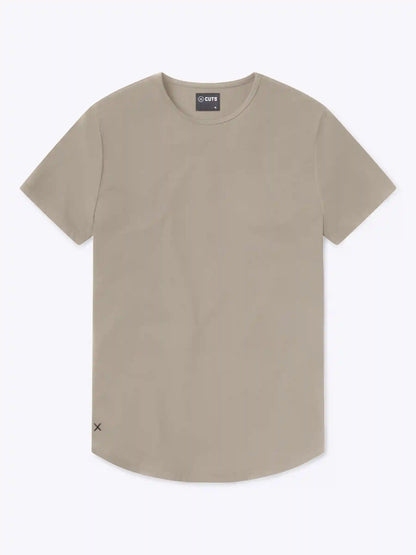 AO Curve-Hem Tee | White Signature-fit PYCA Pro®