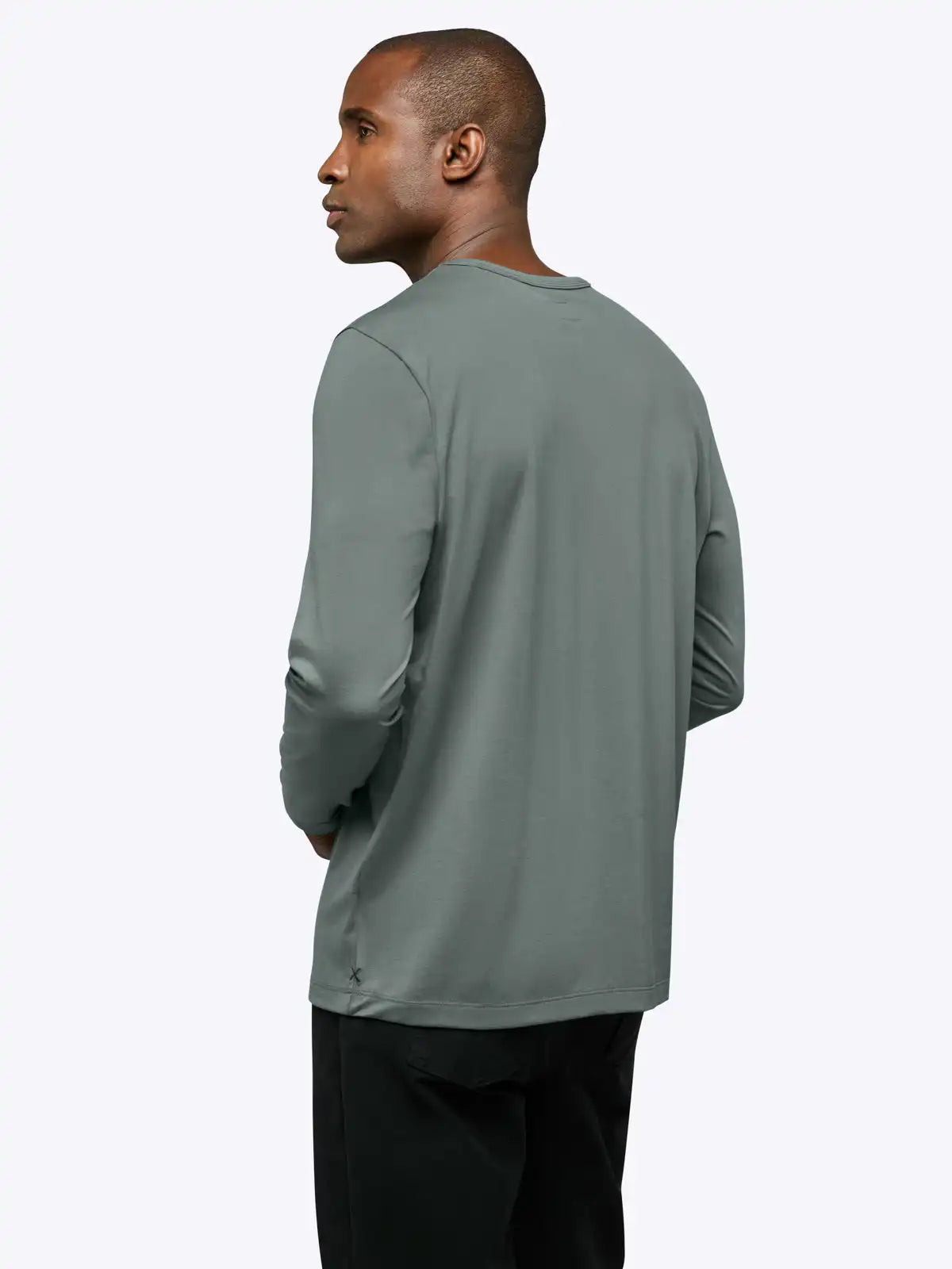 AO Forever Long Sleeve Tee | White Classic-Fit PYCA Pro®