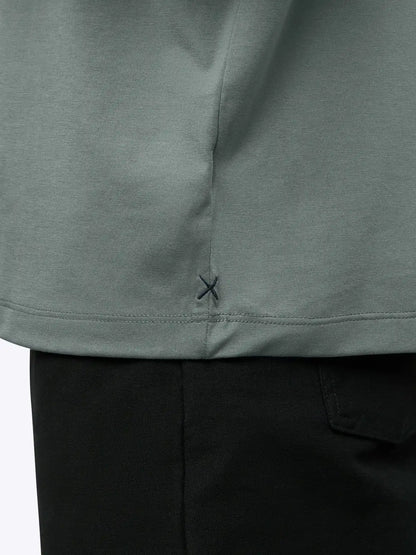 AO Forever Long Sleeve Tee | White Classic-Fit PYCA Pro®