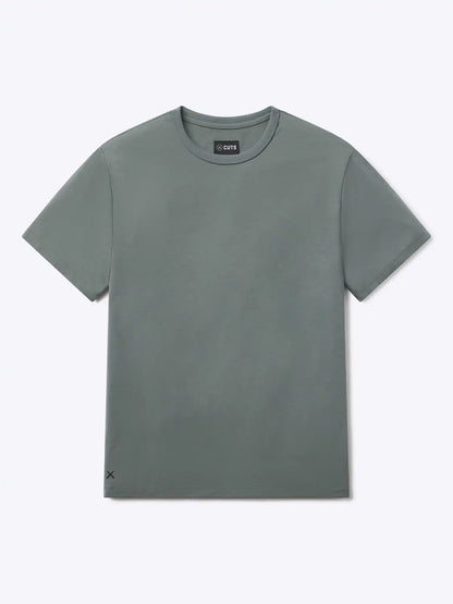 AO Forever Tee | White Classic-Fit PYCA Pro®