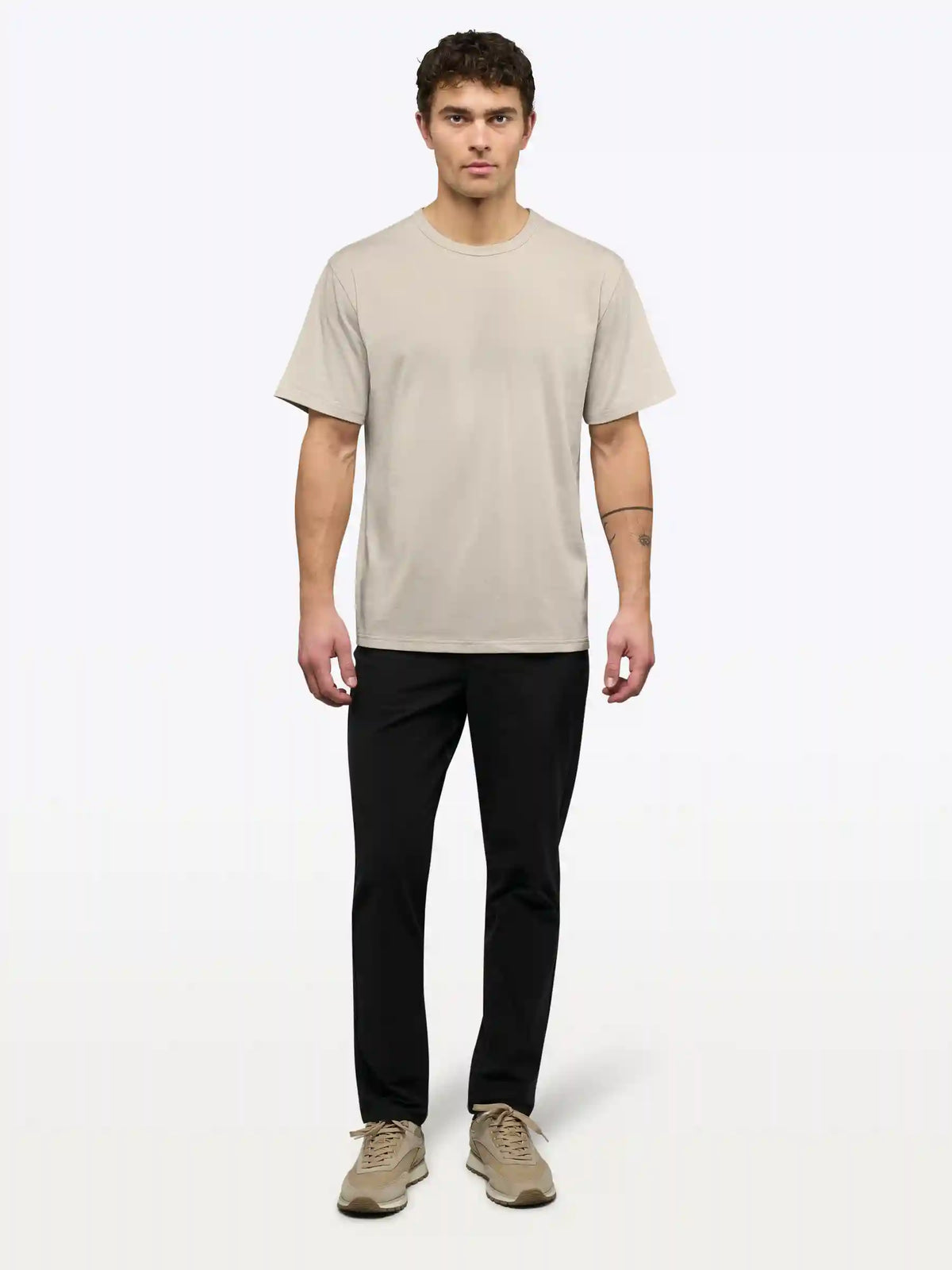 Overtime Oversized Tee | White Relaxed-Fit